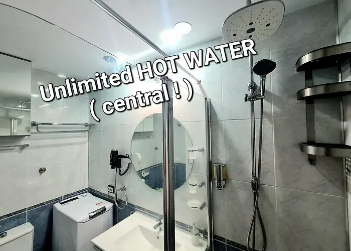 דירה Oceanfront Deluxe-45m,heated Pools,2aircondition, 2tv-65