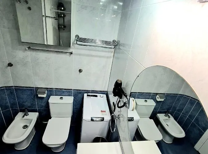 דירה Oceanfront Deluxe-45m,heated Pools,2aircondition, 2tv-65