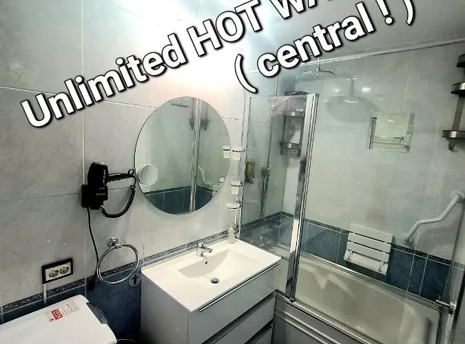 דירה Oceanfront Deluxe-45m,heated Pools,2aircondition, 2tv-65