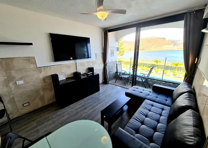 דירה Oceanfront Deluxe-45m,heated Pools,2aircondition, 2tv-65